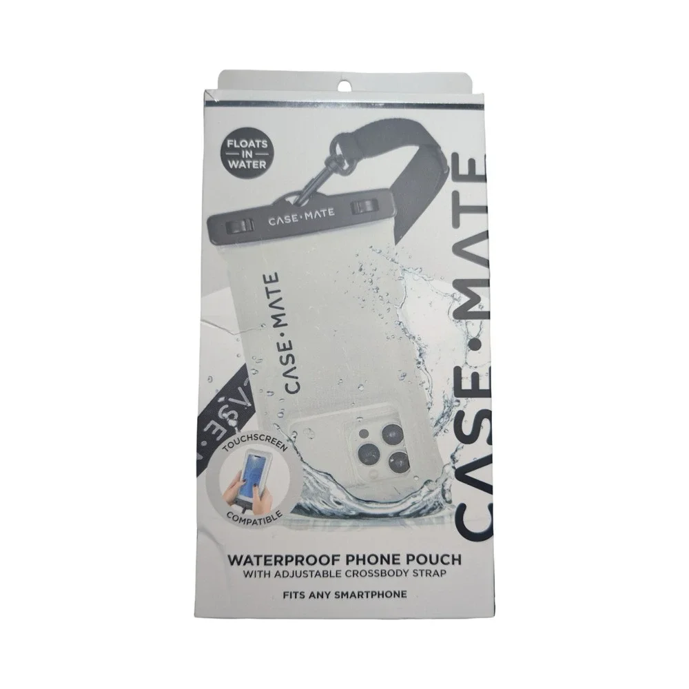 Nn5-S Case-Mate Waterproof Phone Pouch Floats Touchscreen Compatible Pouch Only